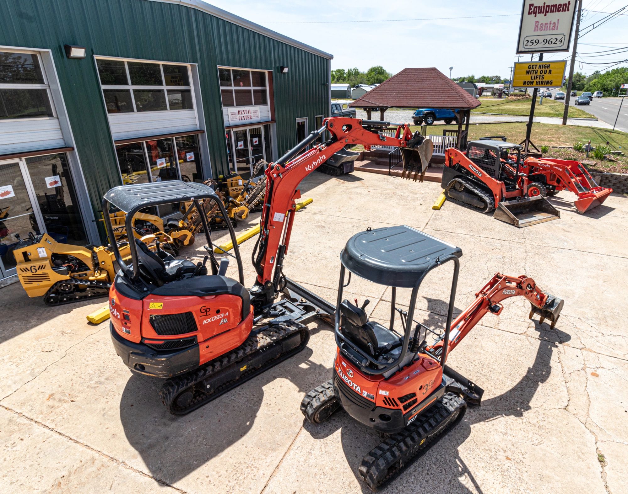 Equipment Rental Park Equipment Rental